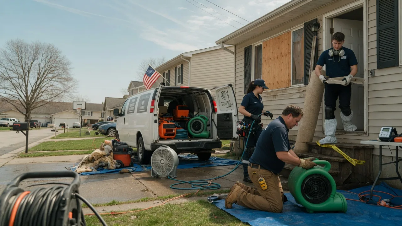 Water Damage Restoration in De Soto, GA near me